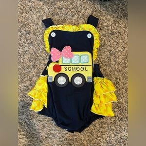 First day of school bubble